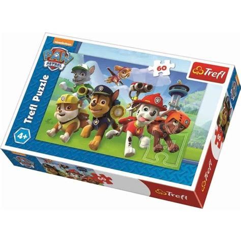 Ready To Action Viacom Paw Patrol Puzzle 60 Pieces Trefl Le3ab Store