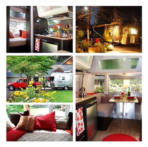 Airstream Bambi Travel Trailer With A Beautiful Custom Interior Home Interior Ideas