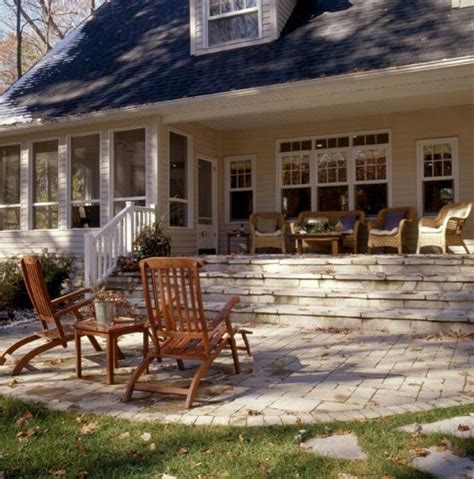 Both Screened And Covered Porches On Rustic Lake House Cottage Lake