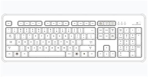 Qwerty Keyboard Layout