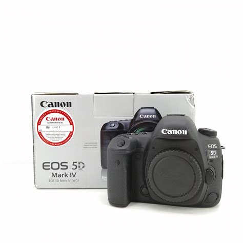 Cámara Digital Réflex Canon Eos 5d Mark Iv 30mpx 733 Disparos Caja