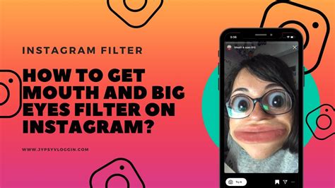 How To Get Mouth And Big Eyes Filter On Instagram Youtube