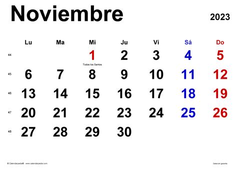 Calendario Noviembre De Para Imprimir Ld Michel Zbinden Bo