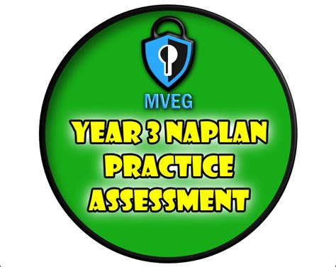 Year 3 Naplan Practice Assessment By Mveg