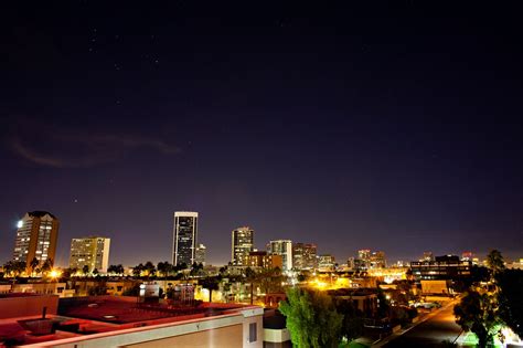 Downtown Phoenix Arizona City Skyline Phoenix Arizona City Skyline At