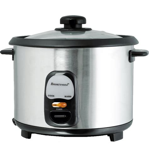 Rice cookers have taken one of the most traditional foods that makes the perfect side dish and have turned rice into one of everyone's favorites. Brentwood 97083290M 5 Cup Rice Cooker/Non-Stick with Steamer