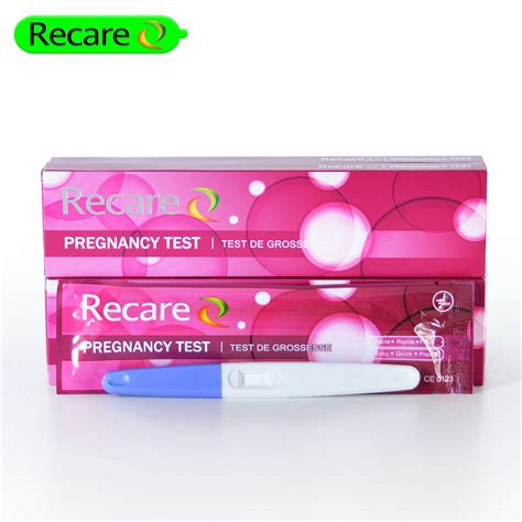Hcg Test Kit Pregnancy Detection Early Urine Rapid With Ce Certificate
