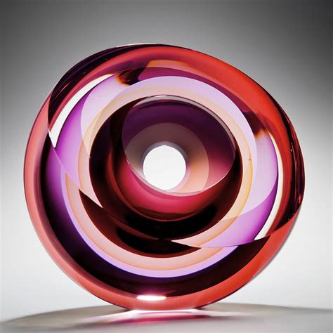 Contemporary Art Glass I Echoes Of Light By Tim Rawlinson