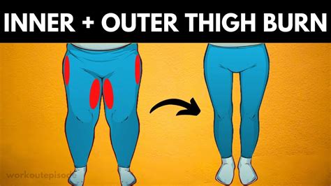 Inner And Outer Thigh Workout At Home Get Slimmer Inner And Outer Thighs