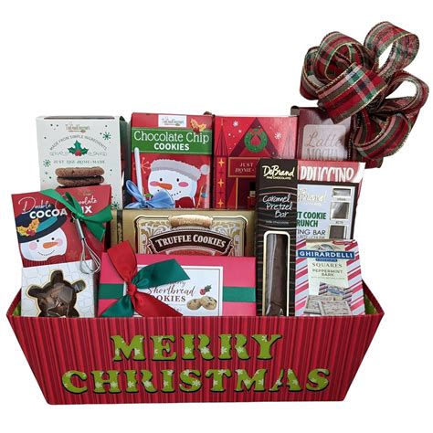 Amazon Com Merry Christmas Holiday Cookies Chocolates Cocoa Gift