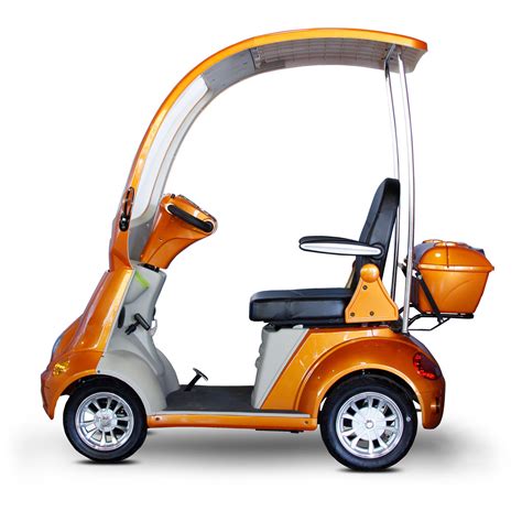 E Wheels Ew 54 4 Wheel Buggie Electric Mobility Scooter Orange
