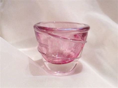 pink hand blown shot glass with spiral valentine shot glass etsy hand blown pink hand