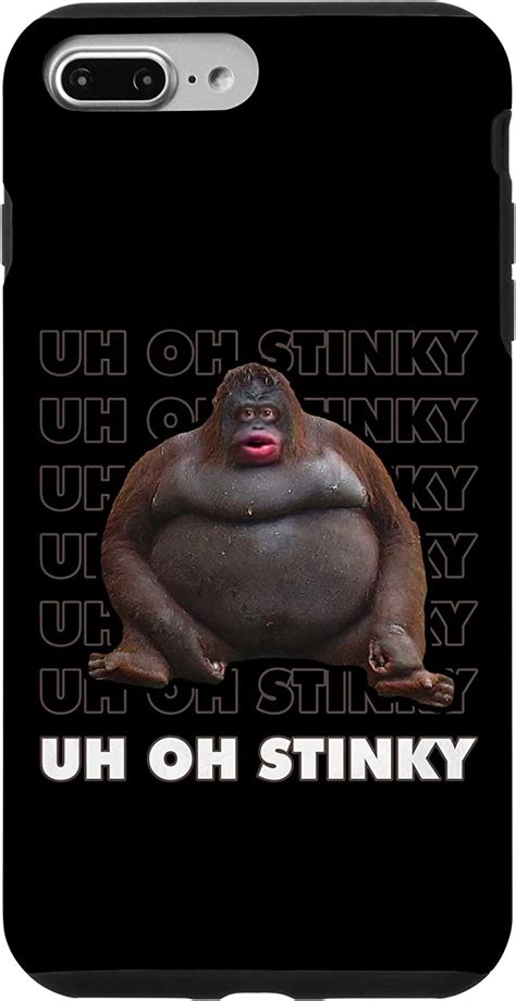 Iphone 7 Plus8 Plus Uh Oh Stinky Poop Meme Funny Monkey