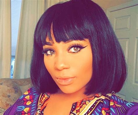 Cute tousled short brown bob if you're worried about a jaw length cut feeling like no hair at all, try a bob with bangs that's got thickness and. Short bob with Chinese bangs. | Hair, nails, & beauty ...