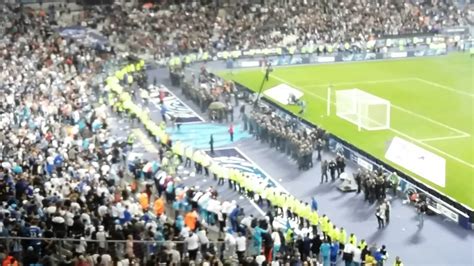 Affrontements Supporter Marseillais Et CRS Au Stade De France OM PSG