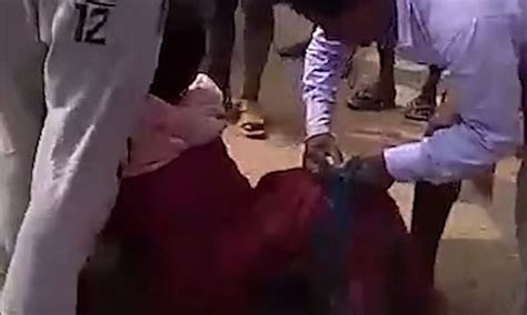 Teacher And Her Sister Are Tied Up Beaten And Dragged Away In Land