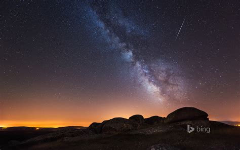 A View Of The Milky Way From La Coruña Spain © Carlos