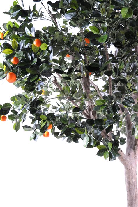 Orange Artificial Tree Large