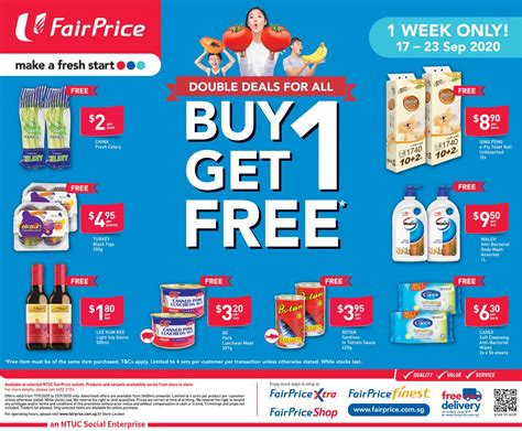 Fairprice Save Up To 38 With Must Buy Items From Now Till 23