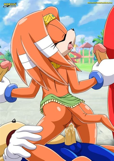 rule 34 anus cum handjob knuckles the echidna mobius unleashed palcomix pussy sex sonic