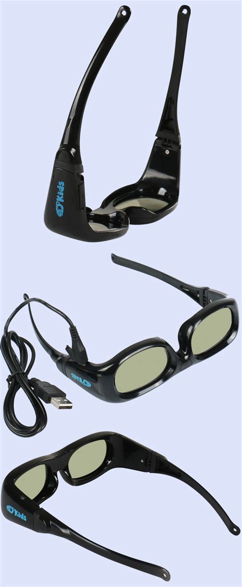 Kids Epson 3d Glasses Bluetoothrf Ir Rechargeable Compatible