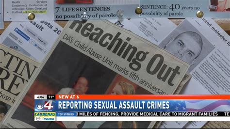 Officials If Youre A Victim Of Sexual Assault Report It Kveo Tv