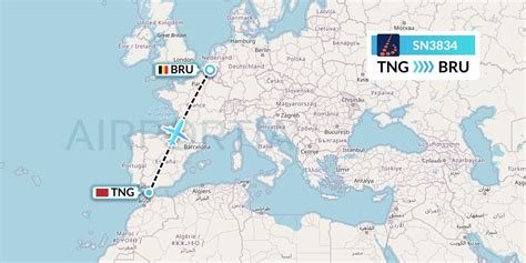 Sn3834 Flight Status Brussels Airlines Tangier To Brussels Bel3834