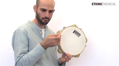 Professional Egyptian Riq Riqq Tambourine Gawharet El Fan 3 Hammered Cymbals Youtube