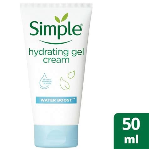 Simple Water Boost Gel Cream Hydrating 50ml £55 Compare Prices