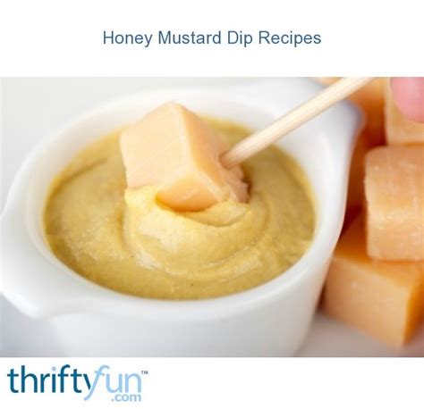 Honey Mustard Dip Recipes Thriftyfun