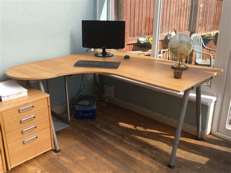 When shopping for a great new corner office desk, reviews and feedback from previous buyers can really. Light wood corner office desk | in Rumney, Cardiff | Gumtree