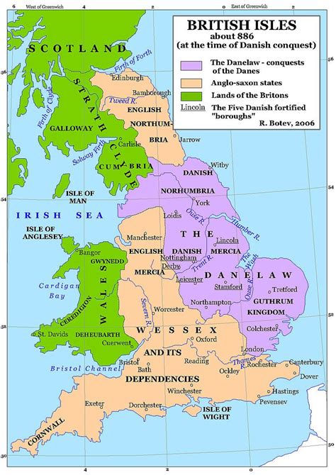 Britain 886 Alfred The Great Wikipedia Map Of Britain British