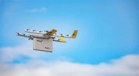 Fedexs Drone Delivery Giving New Meaning To Par Avion Home News