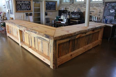 Customized Rustic Bar Or Counter Top Live Edge Woodgive