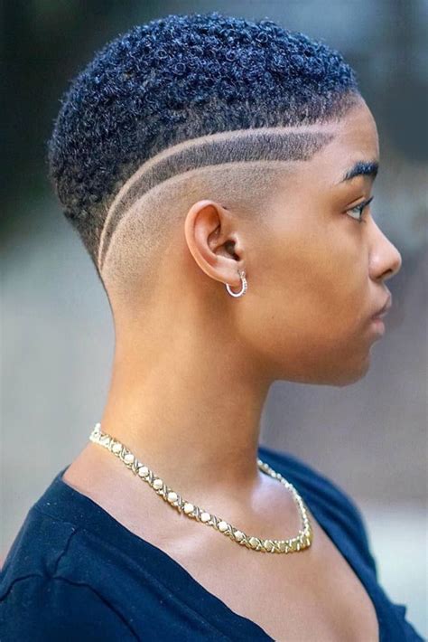 Black Women Natural Short Haircuts Fades Pin On Short Hair This