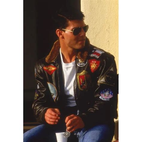 Top Gun Tom Cruise Jacket For Halloween Jacketstown