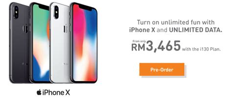 You can now sign up to maxis zerolution plan in selected machines outlets! Apple iPhone X Preorder Starts Today From All Major Telcos ...