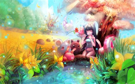 Animals In Anime Wallpapers Wallpaper Cave