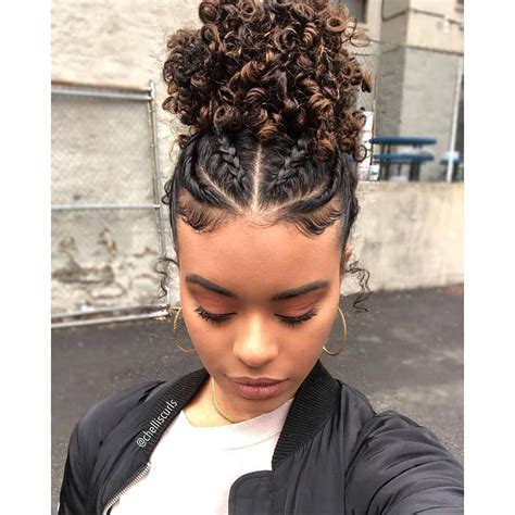 Protective styles for short transitioning hair prevent your previously relaxed or permed hair from if your natural hair has been growing for a while, there is a wider selection of transitioning hairstyles. Crazy Hairstyles for African Americans | Natural hair ...