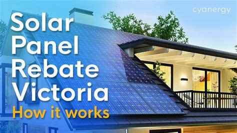 Solar PAnels Victoria Rebate Scheme