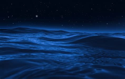 Blue Dark Night Landscape Sky Wallpapers Hd Desktop And Mobile Backgrounds