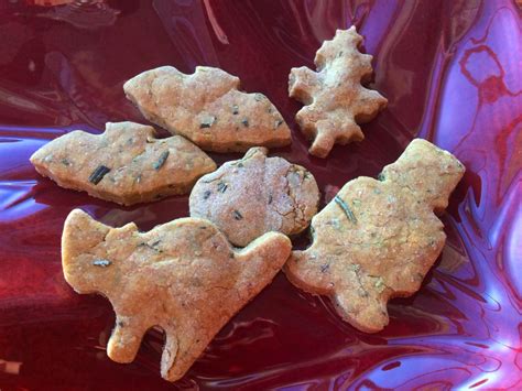 This homemade dog treat recipe is extremely simple. Rosemary Veggie Dog Treats | Veggie dogs, Dog treats, Veggies
