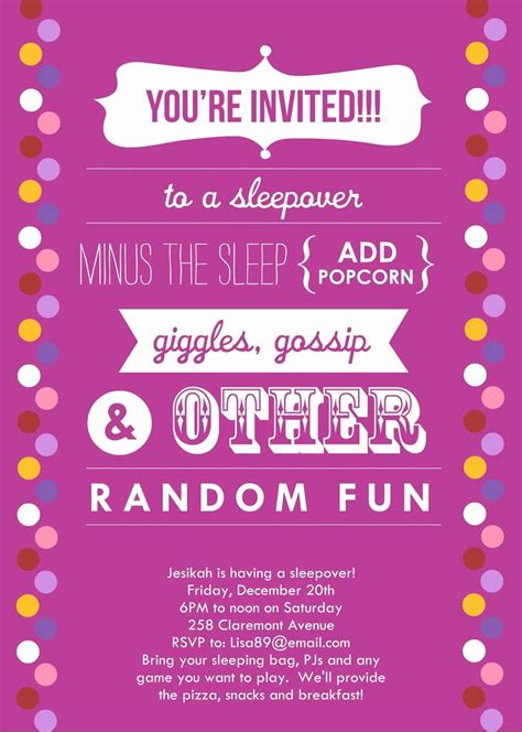 how to make sleepover invitations luxury sleepover invitations sleepover invitations slumber