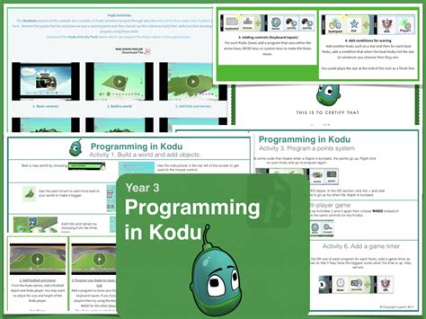 preview year 3 kodu primary computing resources ilearn2