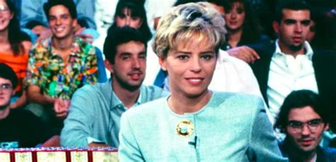Maria De Filippi Ventanni Di Tv Il 26 Settembre 1992 La Sua Prima
