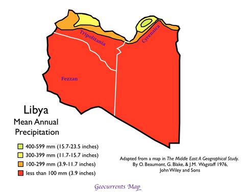 Libyas Geographical Divisions And The Challenge To National Unity