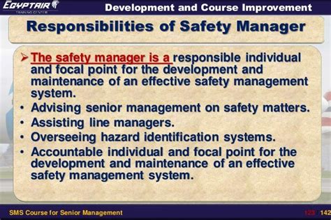 Session No 5 Roles And Responsibilities In Safety Management System