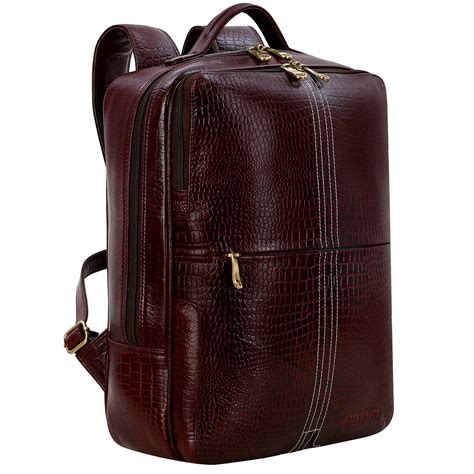 Hyatt Leather Accessories 16 Inch Leather Laptop Backpacks Bags For Me