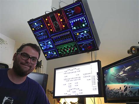 You Cant Call It A Battlestation Without This Overhead Control Panel Hackaday