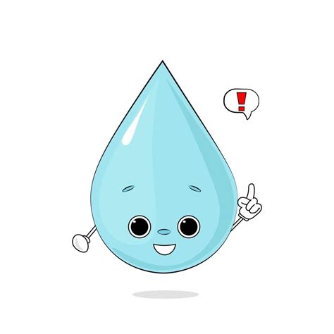 Illustration Of Cartoon Water Drop 17574803 Vector Art At Vecteezy